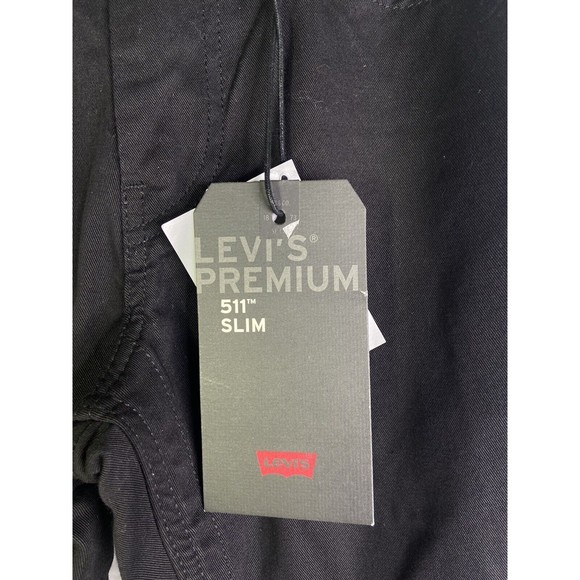 Levi's 511 Slim Scotchlite 3M Reflective Stripe Jeans 191110124 Mens Size 29x32 - Picture 3 of 11